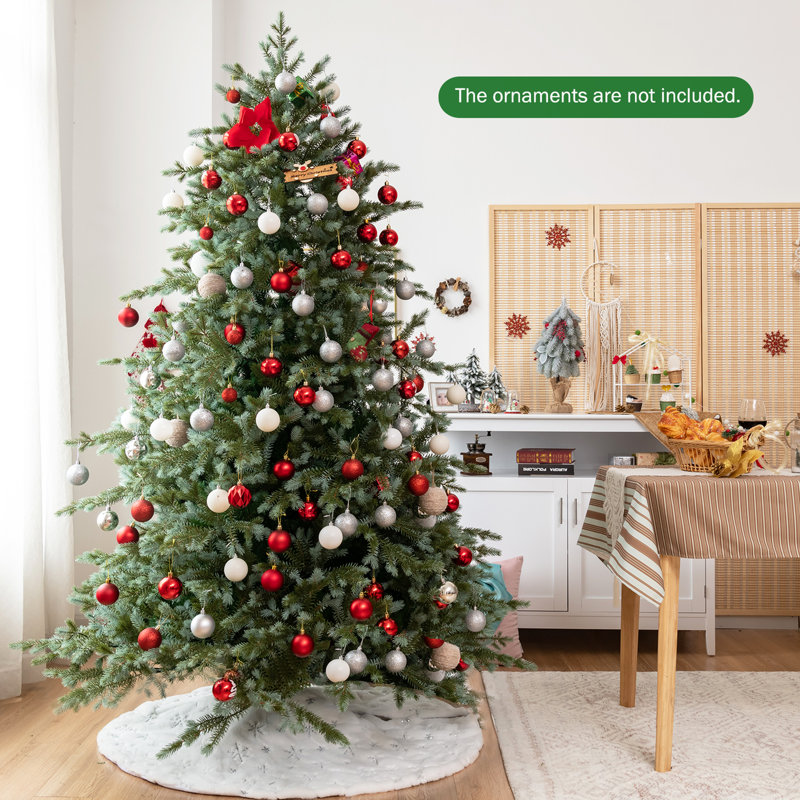 The Twillery Co.® Green Realistic Cashmere Christmas Tree & Reviews Wayfair